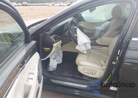 2017 Genesis G90 3.3T Premium z USA, uszkodzony, nr VIN KMHG34JA2HU033165